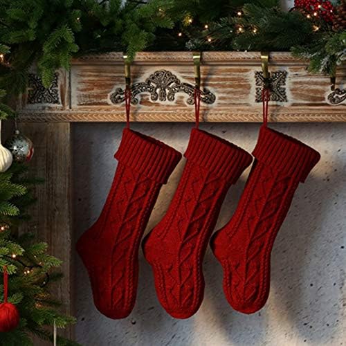 Harlotte Коледни чорапи Декор Възли Чорапи От Лосове Чорап Бонбони Подарък Пакет Коледни Декорации