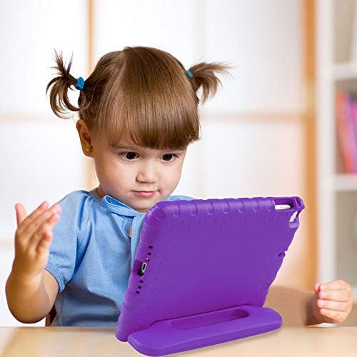 Нов, СТИЛЕН Детски калъф за iPad Mini 5 2019 Mini 4-2015, Лек, устойчив на удари Защитен Калъф-поставка с възможност за сгъване на дръжката