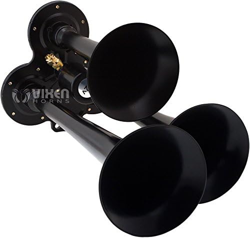 Комплект звукови сигнали Vixen Horns за влакове за товарни автомобили /Леки автомобили /Полуремаркета. Пълна във въздуха система - компресор