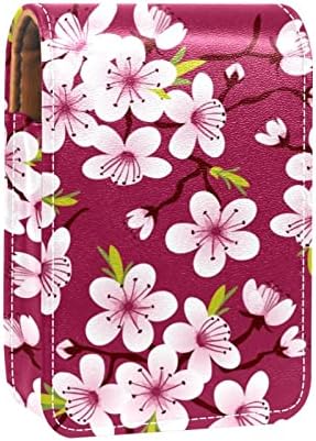 Мини-Калъф за Червило с Огледало за Чантата си, Японската Организация Sakura Portable Case Holder