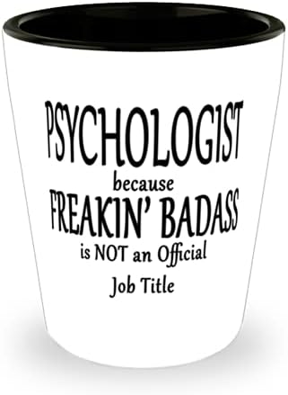 Психолог, защото Долбаный Гадняр НЕ е Официална длъжност - Керамична Чаша - Уникално забавление за психолог
