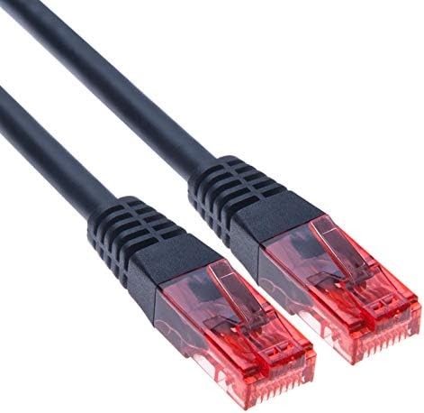 Ethernet кабел 6 метра Cat 6 захранващ Кабел Интернет-lan RJ-45 кабел от 10 Gbit/s, Съвместим с игрови конзоли Sony Playstation PS2/PS3/PS4,