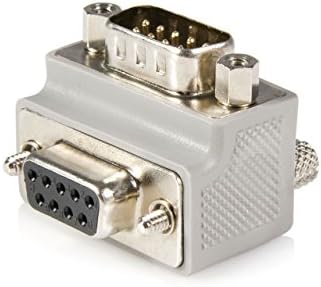 StarTech.com Правоъгълен адаптер сериен кабел DB9 -DB9 Тип 1 - M/F - Сериен адаптер - DB-9 (M) - DB-9 (F) - GC99MFRA1