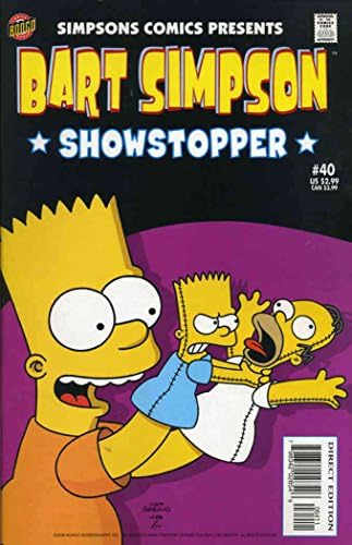 Комикси семейство Симпсън са на Барт Симпсън 40 VF / NM ; Комикс Бонго