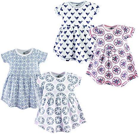 Детски дрехи Hudson за бебета и рокли за малки момичета (Комплект от 4 теми)