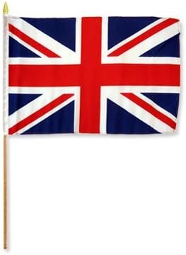 Стандартните знамена на качеството на Една Дузина Палочных знамена на Обединеното Кралство, 12, 18 инча
