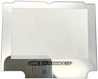 Защитно фолио за стъклени лещи Gameboy Advance SP GBA SP Подмяна на Стъклени огледала (Сребрист)