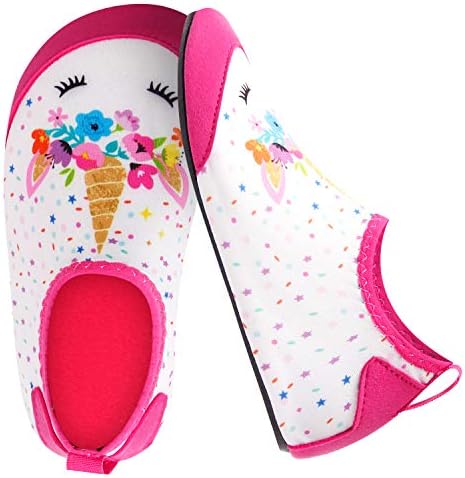 JOINFREE/Детски Обувки за плуване за Момичета и Момчета, бързо съхнещи Чорапи за гмуркане за Деца, Обувки от Кожа на Бос за Плажни Спортове