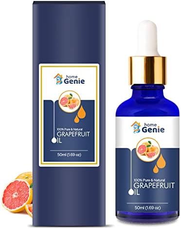 Home Genie Грейпфрут (Citrus × Paradisi) | Чисто и Натурално Неразбавленное Масло-носител - 30 мл (1,01 флозии), с Взетия