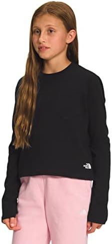 Облегающая тениска THE NORTH FACE за момичета с дълъг ръкав, TNF Черно, X-Small