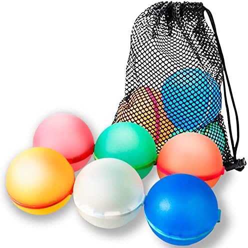 За многократна употреба Водни балони, Комплект от 6 водни балони в различни цветове