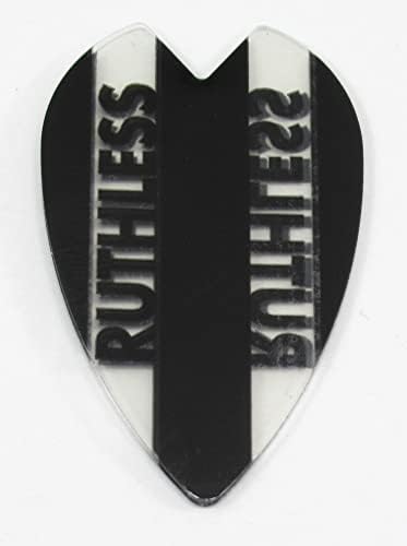 АМЕРИКАНСКИ дартс Ruthless Black Mini Vortex за хвърляне стреличка - 3 комплекта (9 елиминации) - Высокопрочные, 100 микрона
