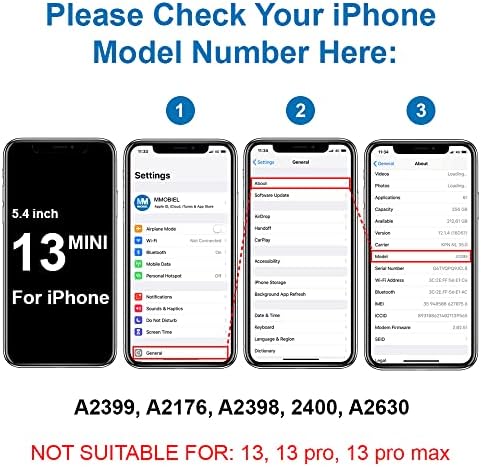 Антена MMOBIEL NFC Съвместим с iPhone 13 Mini - 5.4 инча - 2021 - Volume Flex - за безжичното зареждане - Вкл. Отвертка