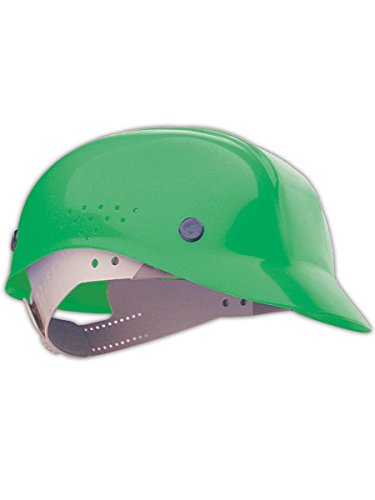 Защитна каска от влакнести метал BC86G с панти капак, зелената (20 броя в пакет)