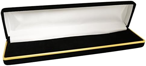 Ковчег за бижута с гривната от черно кадифе от Geff House с тапицерия злато