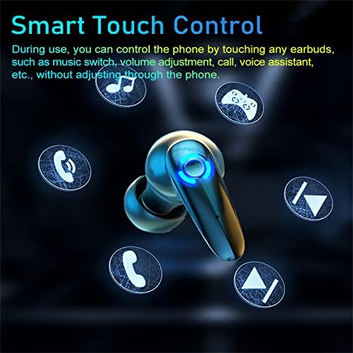 Слушалки, Bluetooth, Безжични Слушалки, НОВИ Hi-Fi TWS-Слушалки, Слот Слушалки с докосване, Bluetooth 5.2, Безжични Слушалки, без усещане