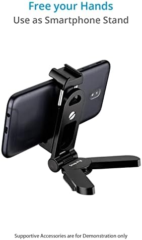 Универсален държач за смартфон PROAIM SnapRig е Съвместим с iPhone XR/30 Pro Max, Samsung S10+, G7 LG Thinq. за мобилни фотографи, блогъри.