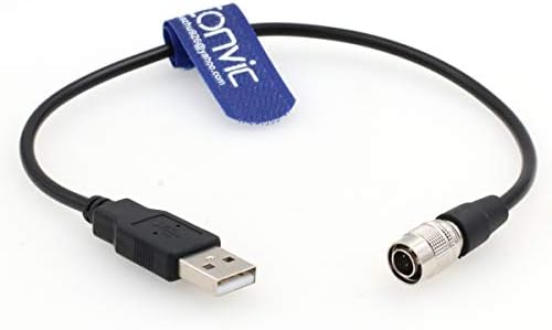 Eonvic Штекерный 4-Пинов USB-Кабел за захранване Hirose, USB за Звукови устройства Zoom F4 F8 633/644/688 Записващи устройства