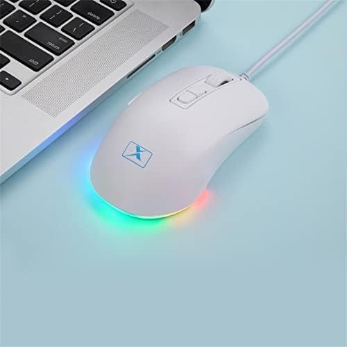 YUUAND Office Начална Жичен Тиха мишката, за Офис лаптоп USB Gaming Mouse Optical Ергономия Полноклавишное Програмиране