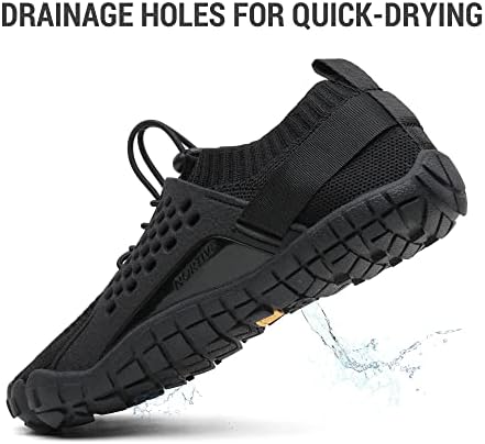 NORTIV 8 Дамски Бързосъхнеща Водна Обувки За Спорт Бос, Аквааэробикой, Плажната Обувки за плуване в Басейна