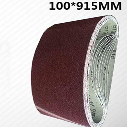 Xucus 915100 мм 60-240 отвор за опесъчаване лента за опесъчаване хартия за лента wheelhead машина за шлайфане на лента 10 бр./лот - (Цвят: