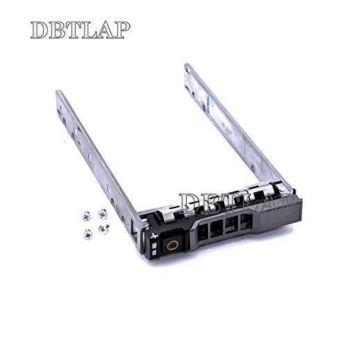 DBTLAP Тава за твърдия диск, Кутийка Съвместим Dell, 2,5 HDD G281D KG7NR G176J T410 T310 T510 T610 T710 R910 Тава за SATA SAS Caddy