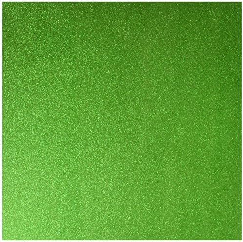 Неоновите Лъскав Картон American Crafts 12 X12-Зелен на 15 броя в опаковка