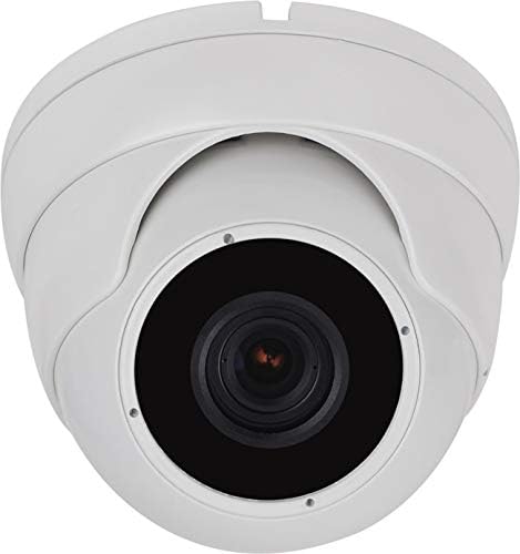 Titanium ENS Security HDA-IRD5M03H-W-куполна IR камера и 4-в-1 серия 3.6, бяла; CMOS-сензор 1/2,5 инча; Фиксиран обектив 3.6 мм; 3 Супер