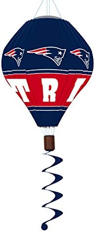 Отборните спортове America NFL New England Patriots Зашеметяващ Фабрика за балони на открито - Дължина-12 см, Широчина-12 см, Височина-55