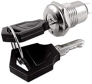 S1203 Включване и Изключване на Две Клеммный Ключов Превключвател Keylock Превключвател с Ключ